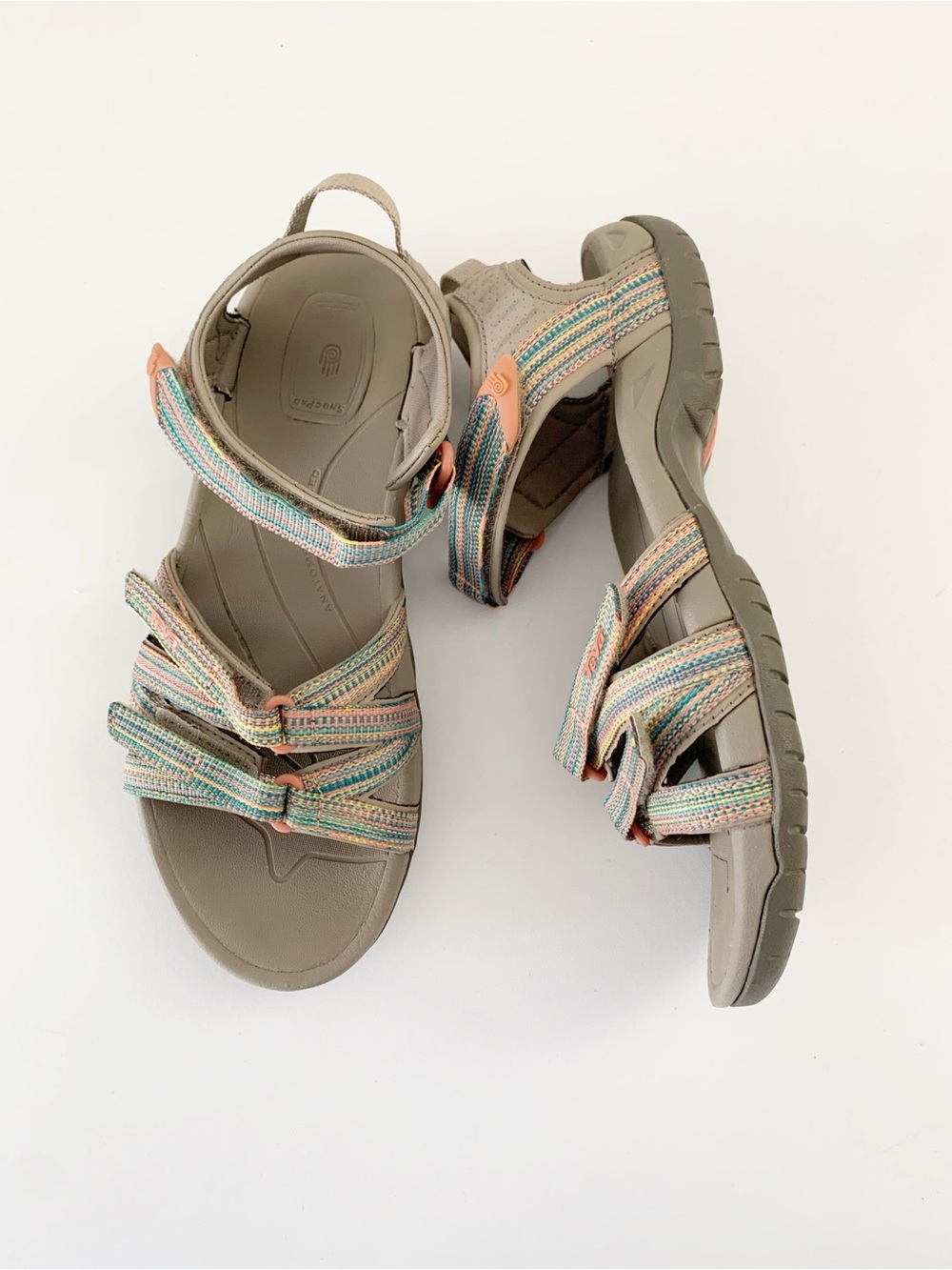 Teva Tirra Taupe Sport Sandals ~ 8.5